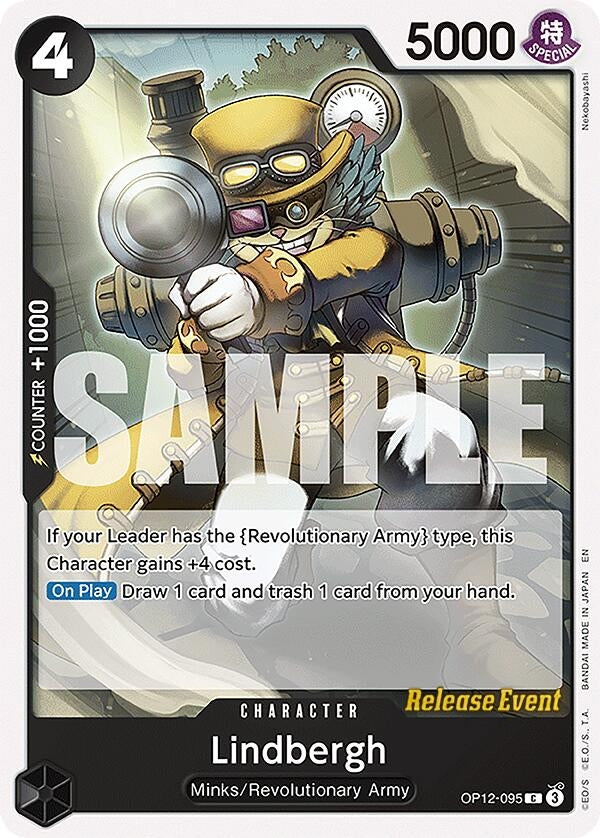 Image for Lindbergh (OP12-095) - One Piece Card Game