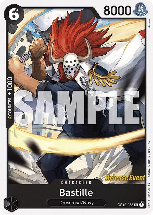 Image for Bastille (OP12-088) - One Piece Card Game