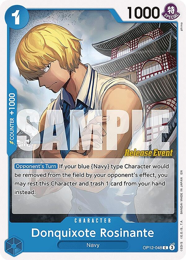 Image for Donquixote Rosinante (048) (OP12-048) - One Piece Card Game