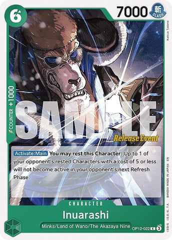 Image for Inuarashi (OP12-022) - One Piece Card Game