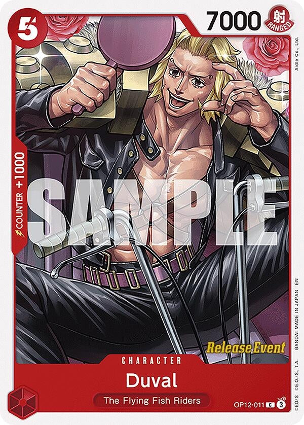 Image for Duval (OP12-011) - One Piece Card Game