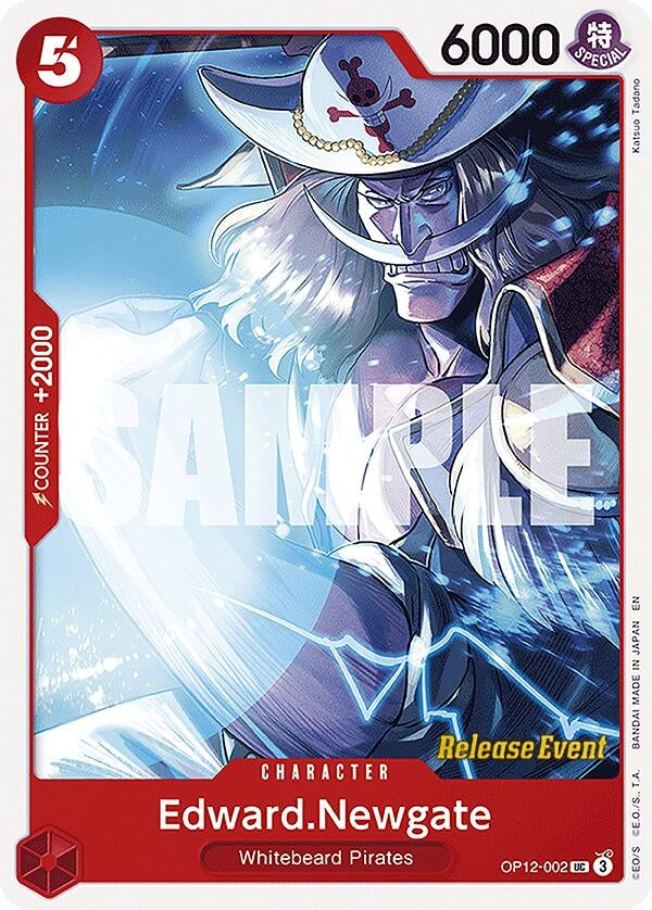 Image for Edward.Newgate (OP12-002) - One Piece Card Game