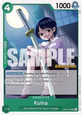 Image for Kuina (OP12-026) - One Piece Card Game