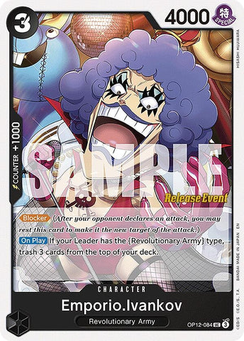 Image for Emporio.Ivankov (084) (OP12-084) - One Piece Card Game
