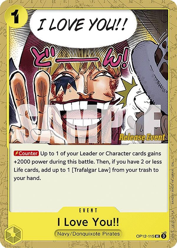 Image for I Love You!! (OP12-115) - One Piece Card Game