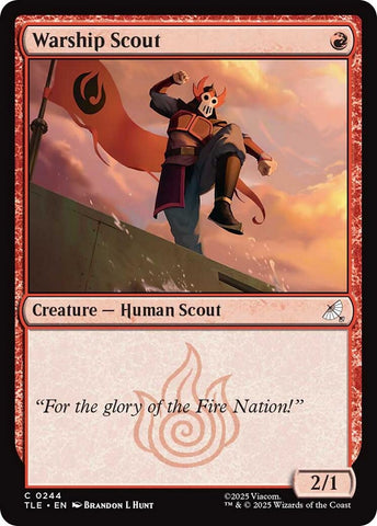 Image for Warship scout (244) (Avatar: The Last Airbender: Eternal-Legal) - Magic: The Gathering
