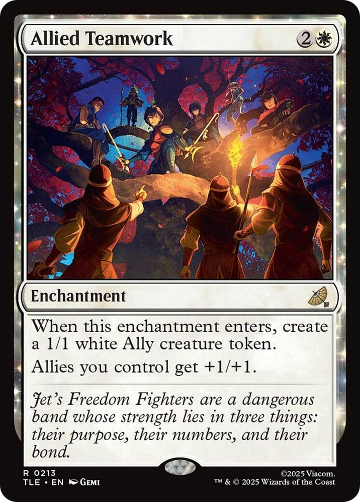 Image for Allied Teamwork (213) (Avatar: The Last Airbender: Eternal-Legal) - Magic: The Gathering