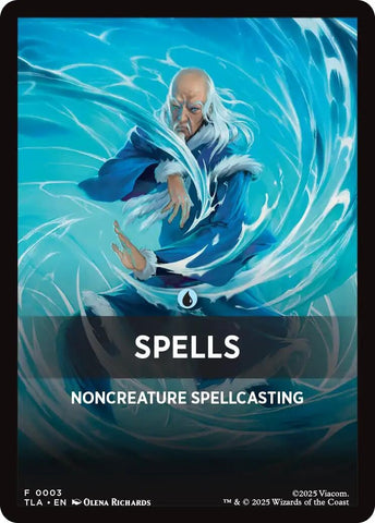 Image for Spells Theme Card (3) (Avatar: The Last Airbender) - Magic: The Gathering