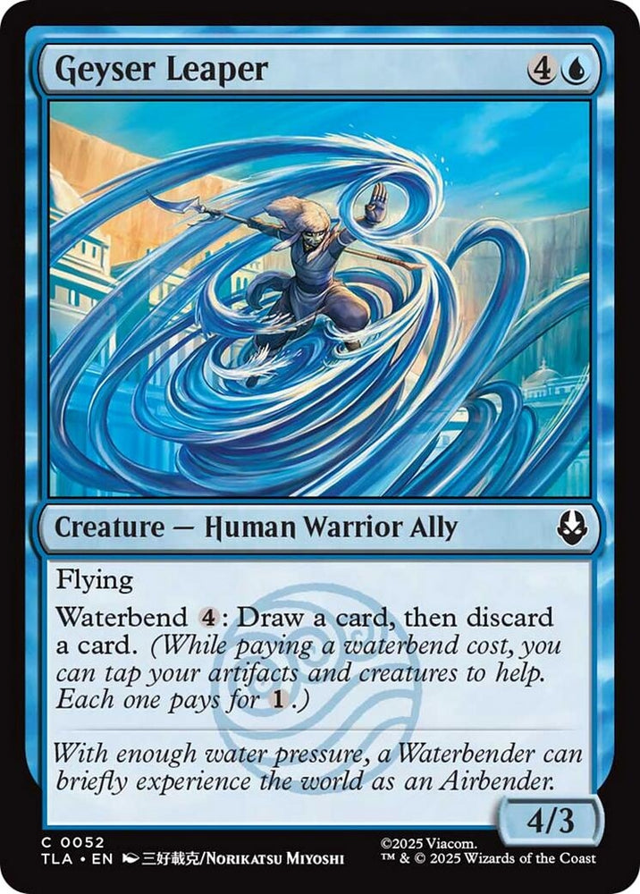 Image for Geyser Leaper (52) (Avatar: The Last Airbender) - Magic: The Gathering