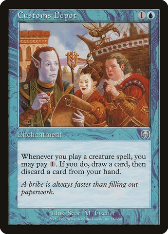Image for Customs Depot (71) [Mercadian Masques]