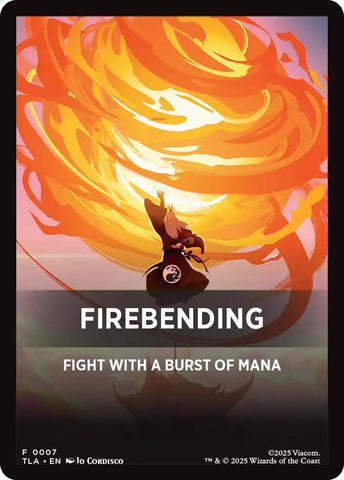 Firebending Theme Card (7) (Avatar: The Last Airbender)