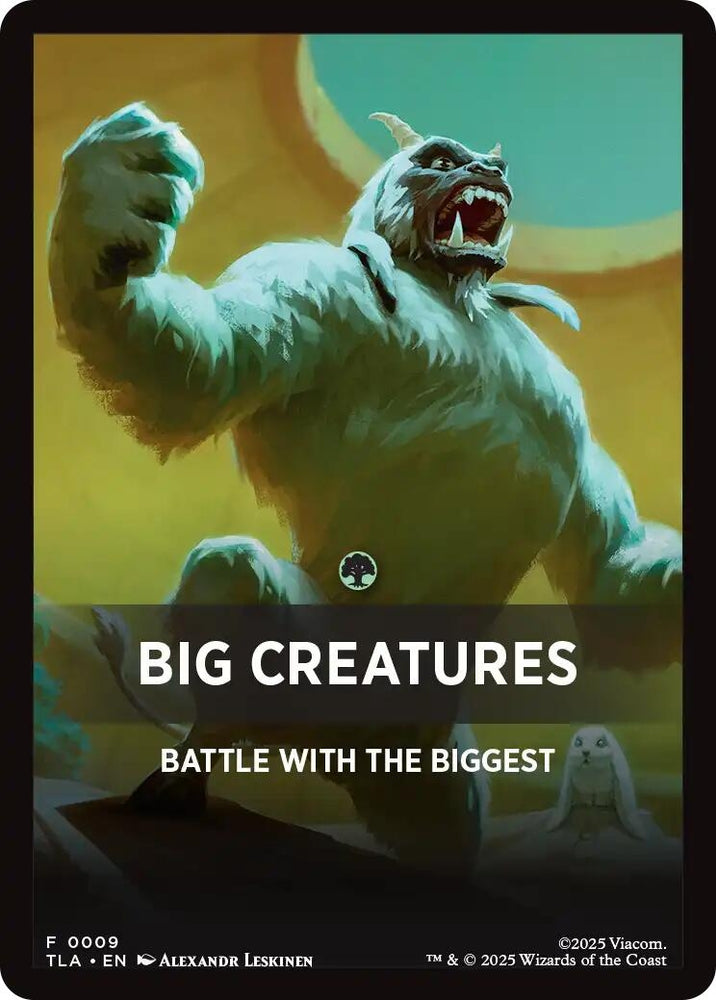 Big Creatures Theme Card (9) (Avatar: The Last Airbender)