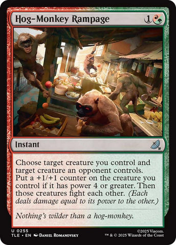 Image for Hog-Monkey Rampage (255) (Avatar: The Last Airbender: Eternal-Legal) - Magic: The Gathering