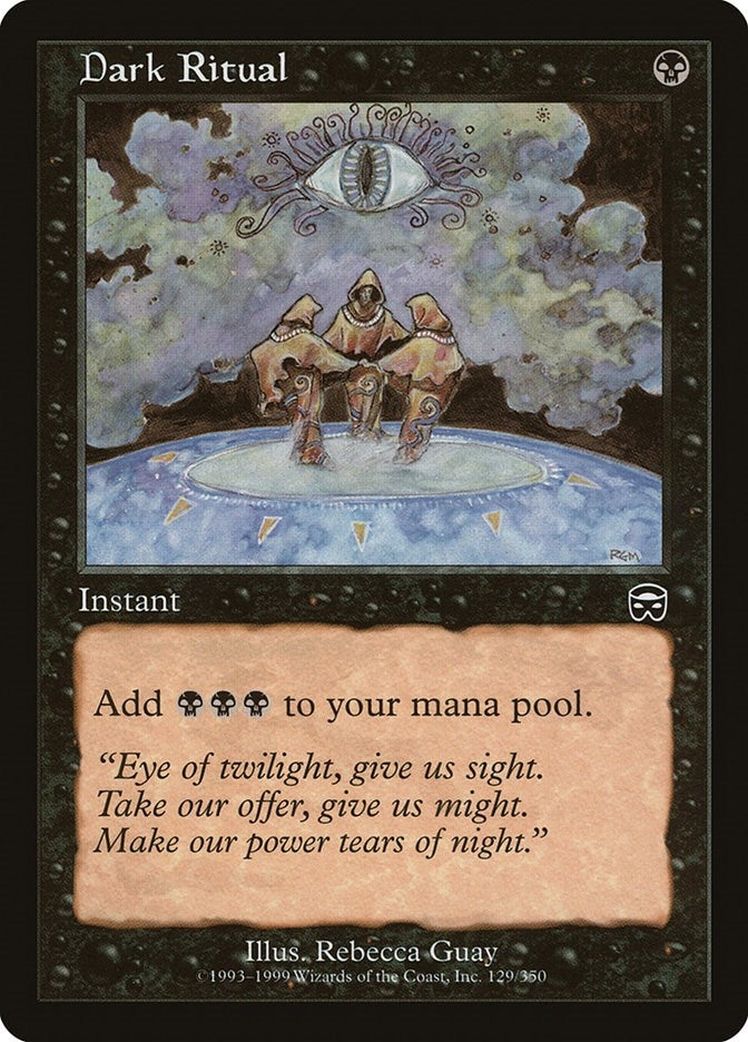 Image for Dark Ritual (129) [Mercadian Masques]