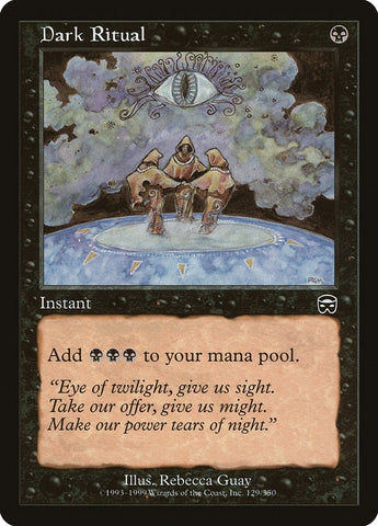 Image for Dark Ritual (129) [Mercadian Masques]