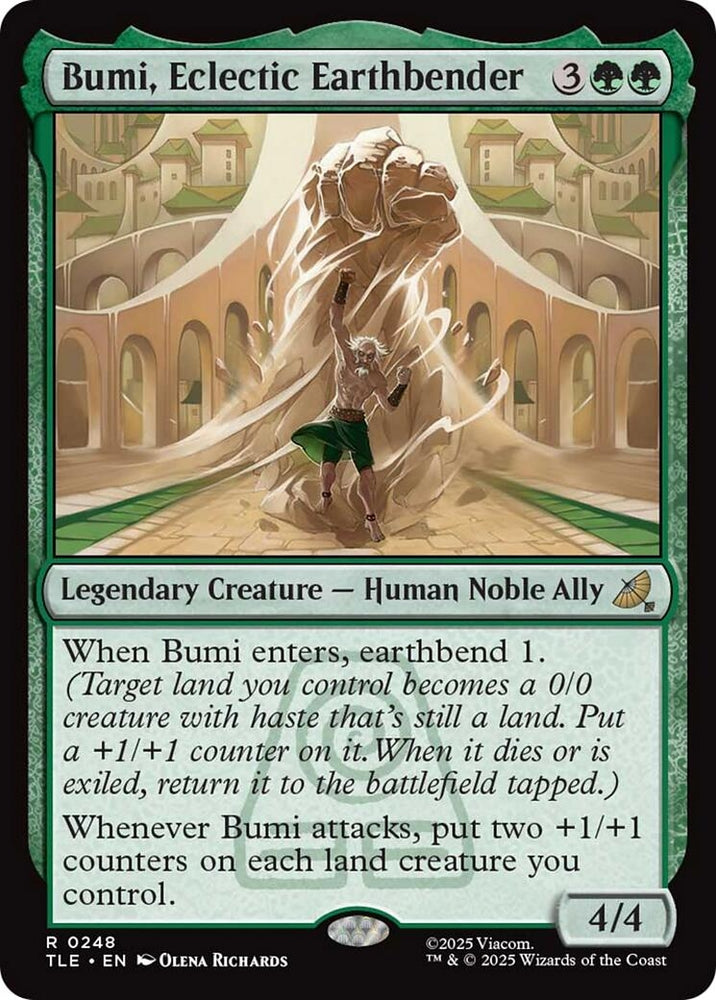 Image for Bumi, Eclectic Earthbender (248) (Avatar: The Last Airbender: Eternal-Legal) - Magic: The Gathering