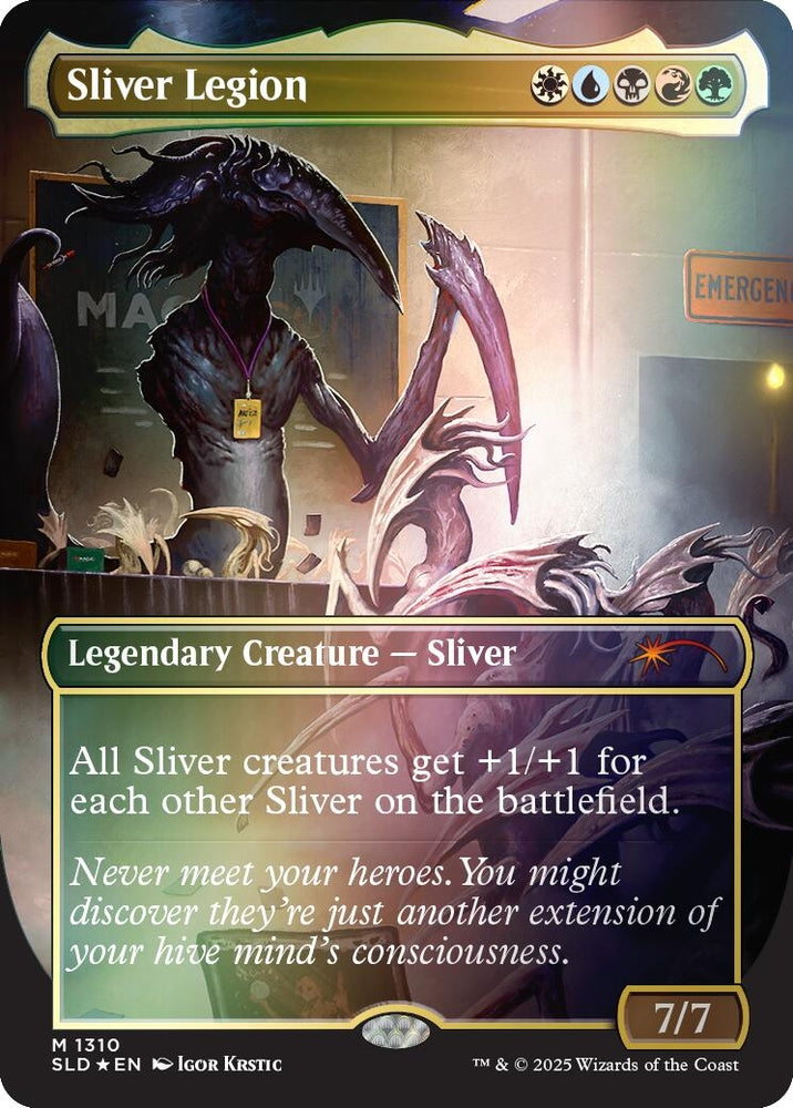 Image for Sliver Legion (1310) (Rainbow Foil) (1310) - Magic: The Gathering