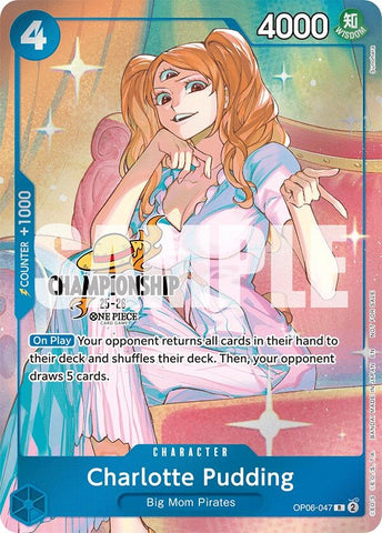 Image for Charlotte Pudding (047) (CS 25-26 Celebration Pack) (OP06-047) - One Piece Card Game