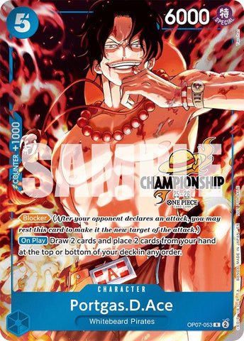 Image for Portgas.D.Ace (CS 25-26 Celebration Pack) (OP07-053) - One Piece Card Game