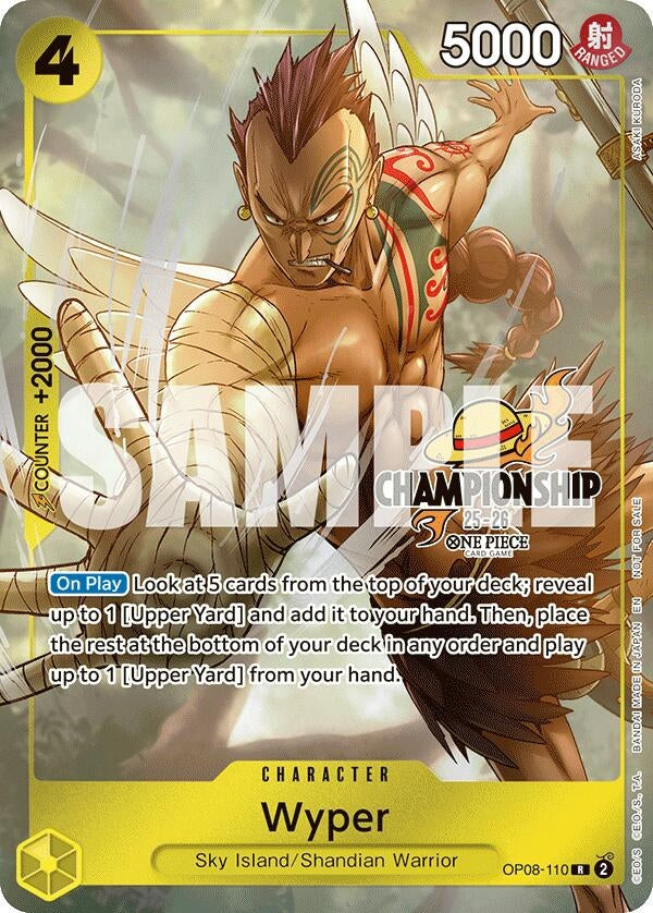 Image for Wyper (CS 25-26 Celebration Pack) (OP08-110) - One Piece Card Game