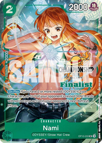Image for Nami (CS 25-26 Finalist Card Set 1) (OP10-033) - One Piece Card Game