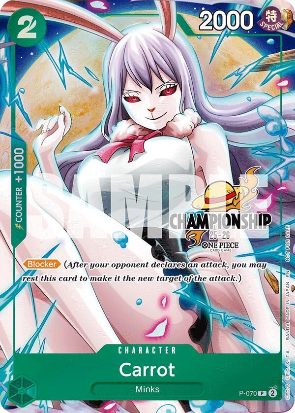 Image for Carrot (CS 25-26 Event Pack Finalist Ver.) (P-070) - One Piece Card Game