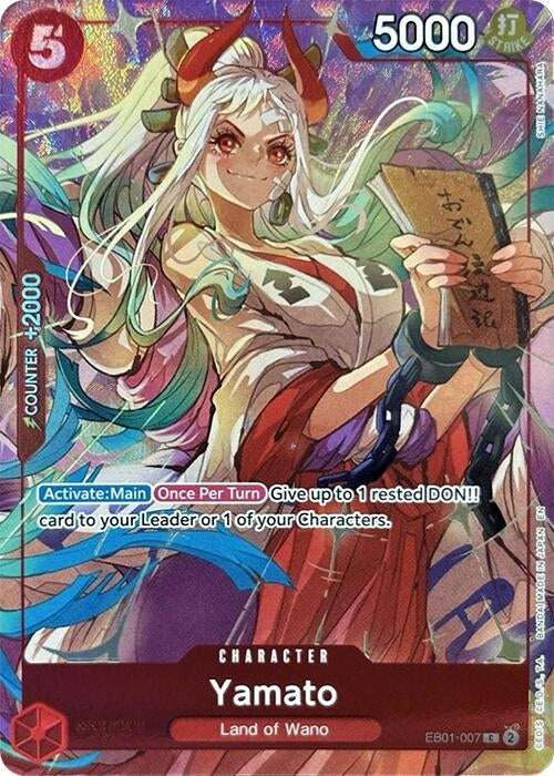 Image for Yamato (Premium Card Collection -Best Selection Vol. 4-) (EB01-007) - One Piece Card Game