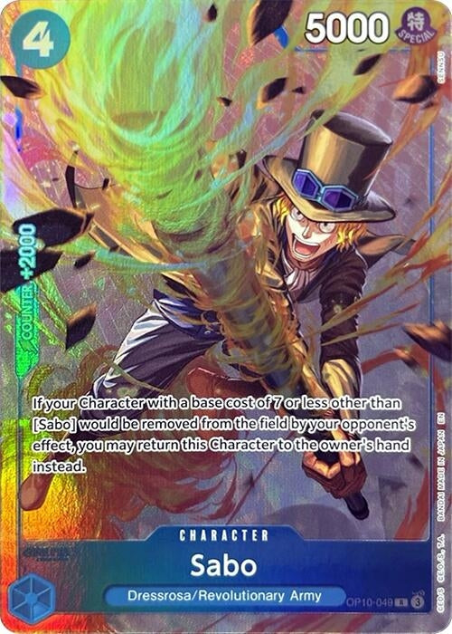 Image for Sabo (Premium Card Collection -Best Selection Vol. 4-) (OP10-049) - One Piece Card Game