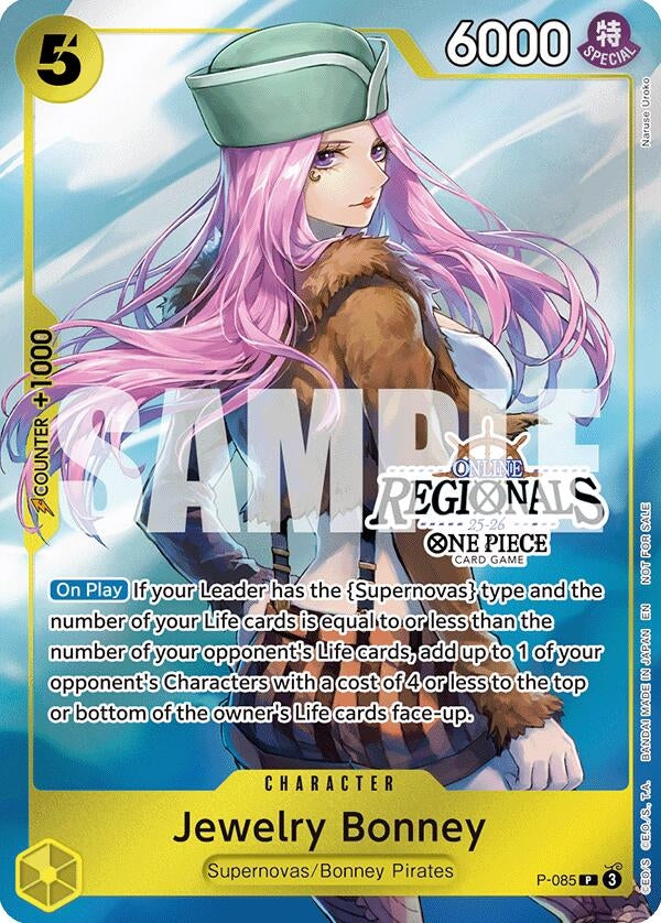 Image for Jewelry Bonney (Online Regional Participation Pack 2025 Vol.2) (P-085) - One Piece Card Game