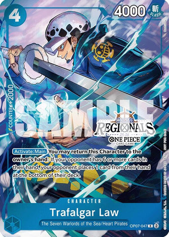 Image for Trafalgar Law (Online Regional Participation Pack 2025 Vol.2) (OP07-047) - One Piece Card Game