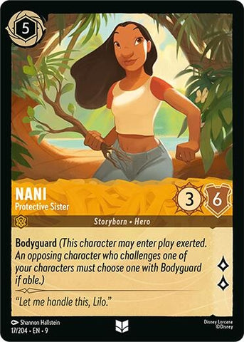 Image for Nani - Protective Sister (17/204) (Fabled) - Disney Lorcana
