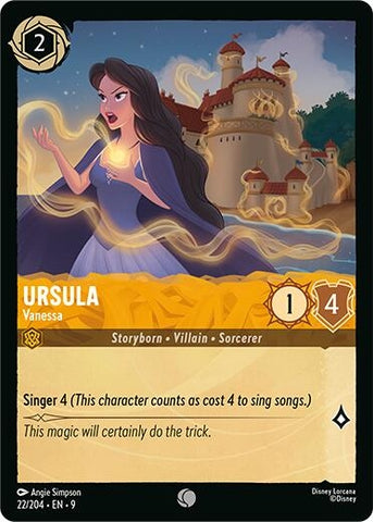 Image for Ursula - Vanessa (22/204) - Disney Lorcana