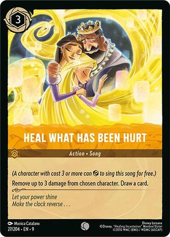 Image for Heal What Has Been Hurt (27/204) (Fabled) - Disney Lorcana