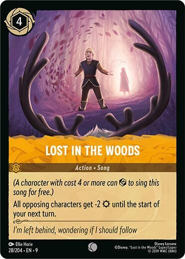Image for Lost in the Woods (28/204) (Fabled) - Disney Lorcana