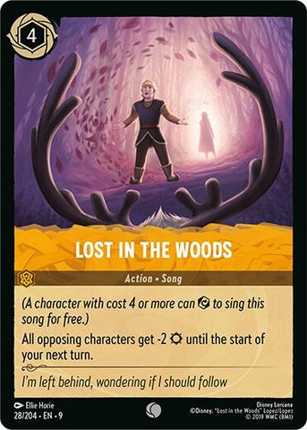 Image for Lost in the Woods (28/204) (Fabled) - Disney Lorcana