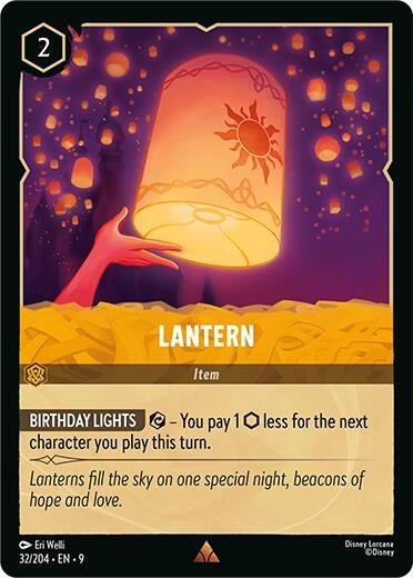 Image for Lantern (32/204) (Fabled) - Disney Lorcana