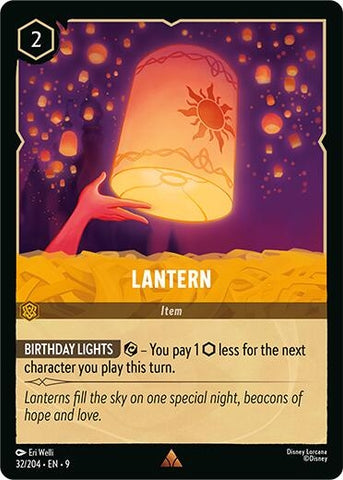 Image for Lantern (32/204) (Fabled) - Disney Lorcana