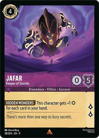 Image for Jafar - Keeper of Secrets (38/204) (Fabled) - Disney Lorcana