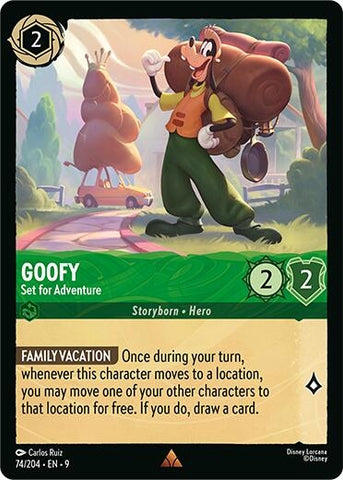 Image for Goofy - Set for Adventure (74/204) (Fabled) - Disney Lorcana
