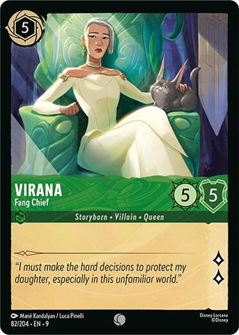 Image for Virana - Fang Chief (82/204) (Fabled) - Disney Lorcana