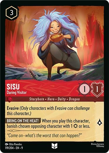 Image for Sisu - Daring Visitor (119/204) - Disney Lorcana