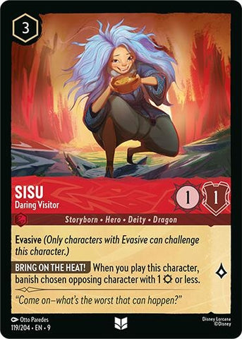 Image for Sisu - Daring Visitor (119/204) - Disney Lorcana