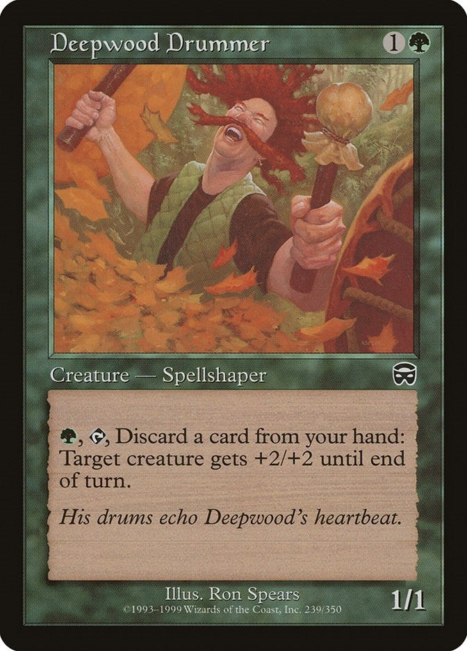 Image for Deepwood Drummer (239) [Mercadian Masques]