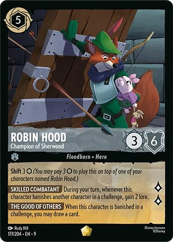 Image for Robin Hood - Champion of Sherwood (177/204) (Fabled) - Disney Lorcana