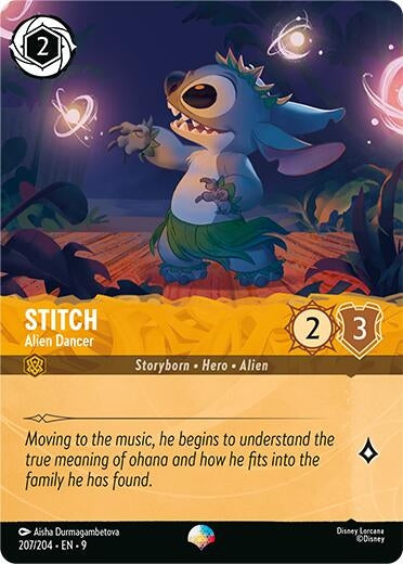 Image for Stitch - Alien Dancer (Epic) (207/204) - Disney Lorcana
