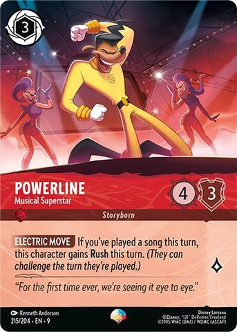Image for Powerline - Musical Superstar (Epic) (215/204) - Disney Lorcana