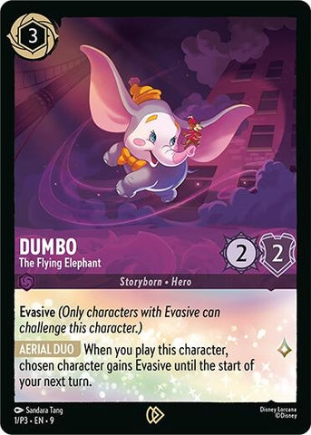 Image for Dumbo - The Flying Elephant (1/P3) (Disney Lorcana Promo Cards) - Disney Lorcana