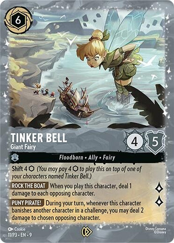 Image for Tinker Bell - Giant Fairy (11/P3) (Disney Lorcana Promo Cards) - Disney Lorcana