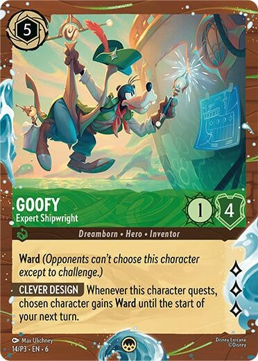 Image for Goofy - Expert Shipwright (Disney Cruise Promo) (14/P3) (Disney Lorcana Promo Cards) - Disney Lorcana