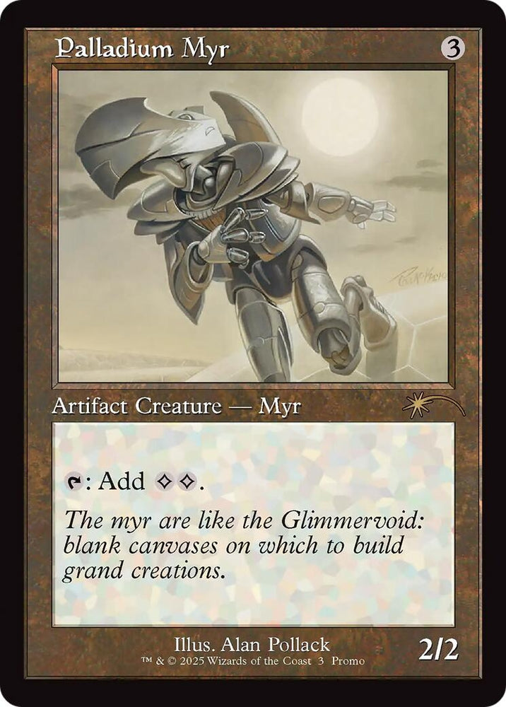Image for Palladium Myr (Retro Frame) (3) - Magic: The Gathering